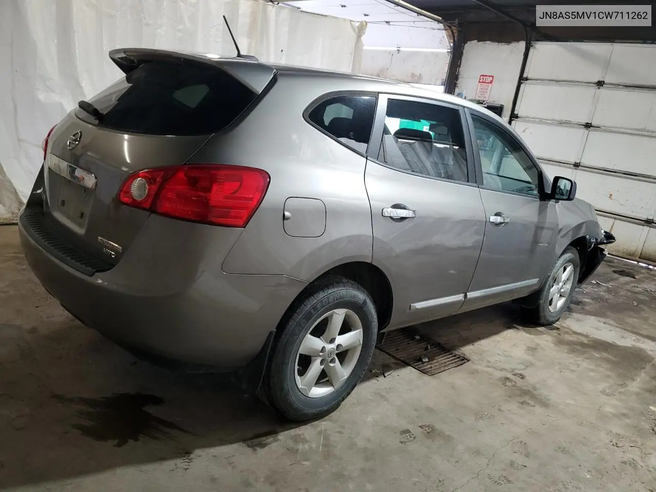2012 Nissan Rogue S VIN: JN8AS5MV1CW711262 Lot: 62558635