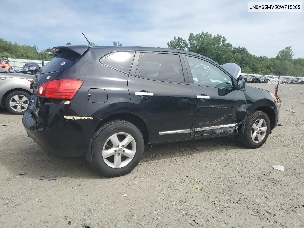 2012 Nissan Rogue S VIN: JN8AS5MV5CW715265 Lot: 62638445