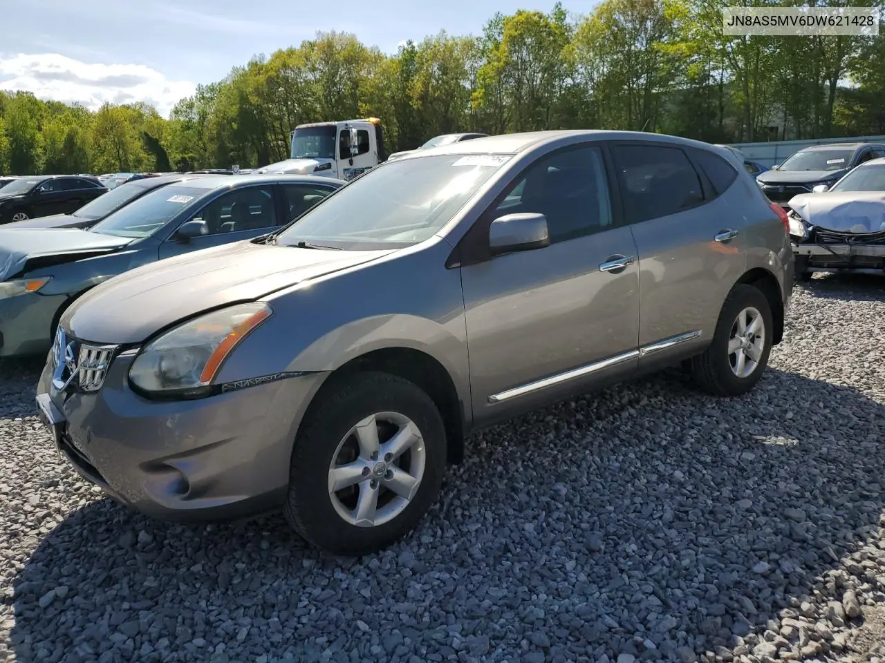 2013 Nissan Rogue S VIN: JN8AS5MV6DW621428 Lot: 56681795