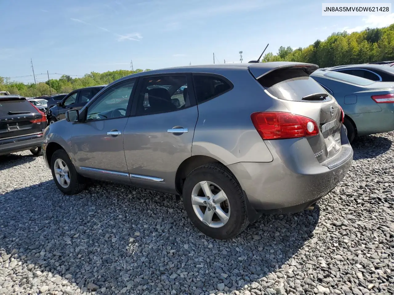 2013 Nissan Rogue S VIN: JN8AS5MV6DW621428 Lot: 56681795