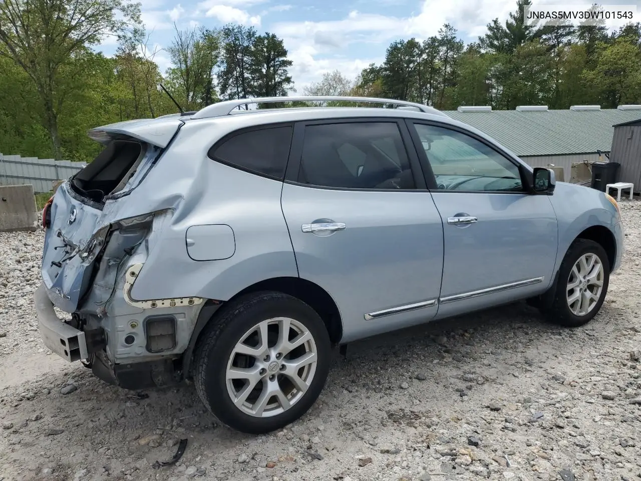 jn8as5mv3dw101543 JN8AS5MV3DW101543 2013 Nissan Rogue S