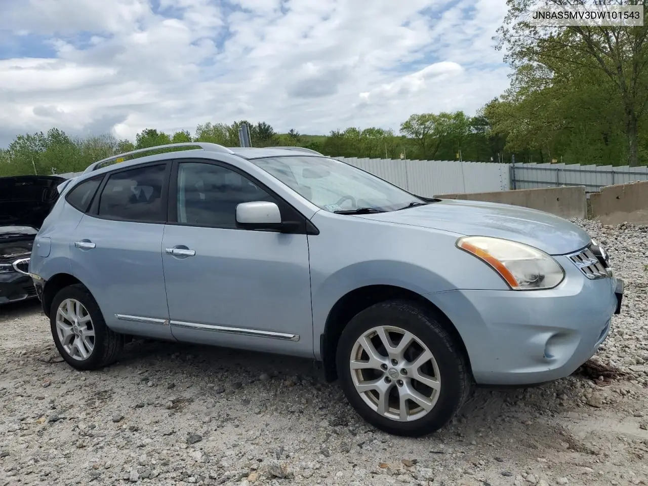 jn8as5mv3dw101543 JN8AS5MV3DW101543 2013 Nissan Rogue S