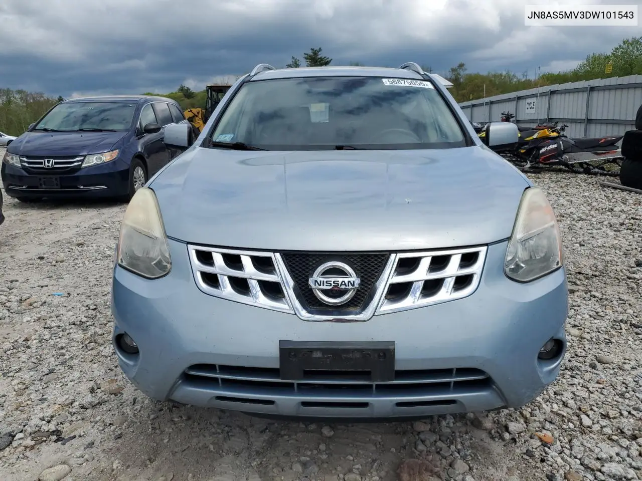 jn8as5mv3dw101543 JN8AS5MV3DW101543 2013 Nissan Rogue S