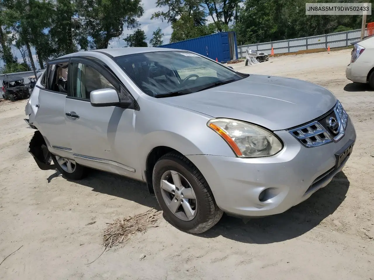 2013 Nissan Rogue S VIN: JN8AS5MT9DW502433 Lot: 57061335