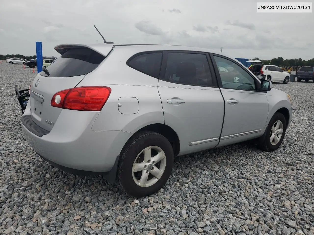 2013 Nissan Rogue S VIN: JN8AS5MTXDW020134 Lot: 62885845