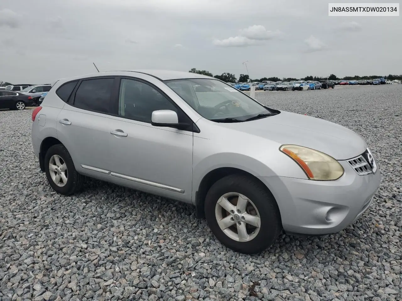 2013 Nissan Rogue S VIN: JN8AS5MTXDW020134 Lot: 62885845