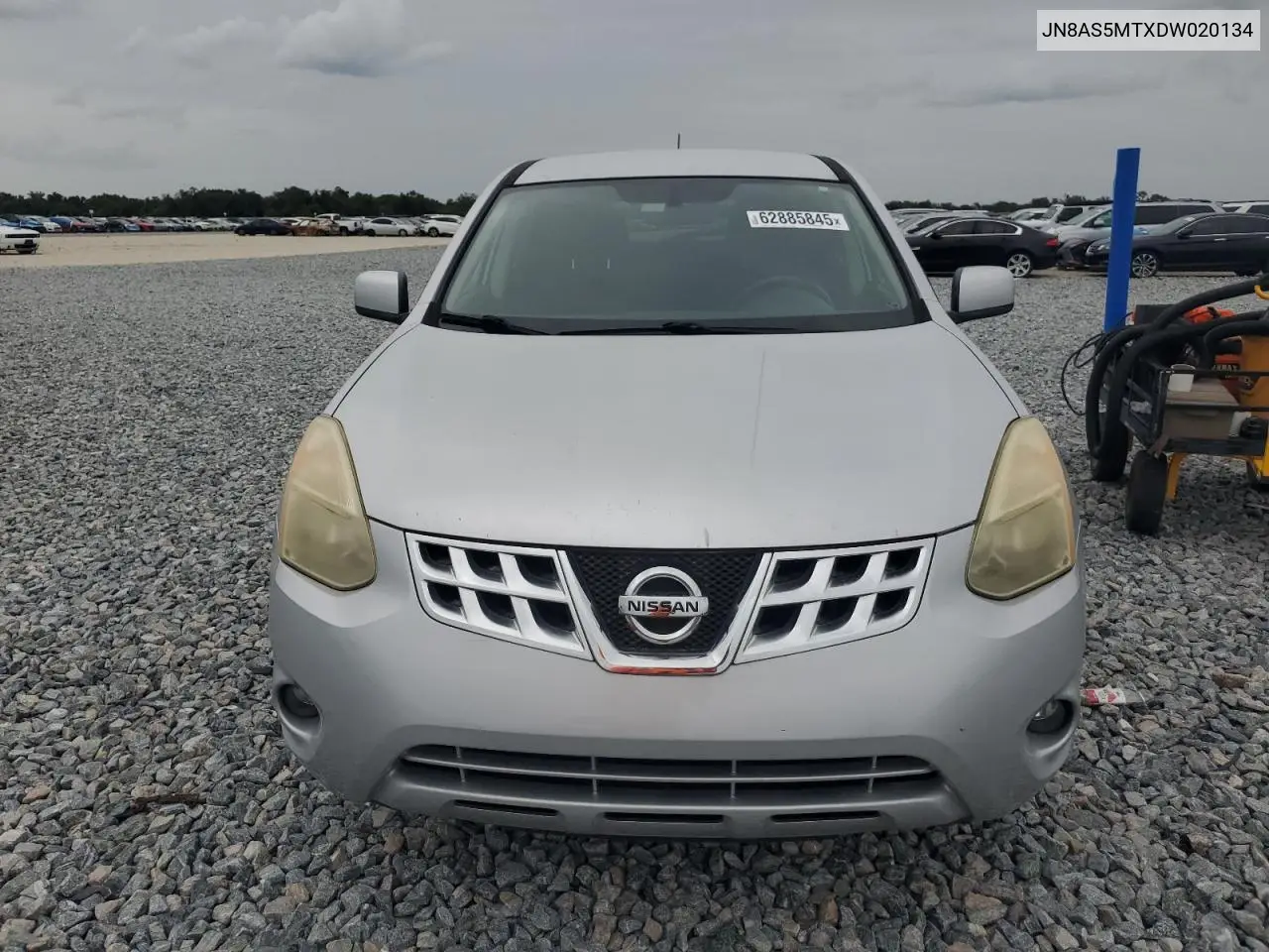 2013 Nissan Rogue S VIN: JN8AS5MTXDW020134 Lot: 62885845