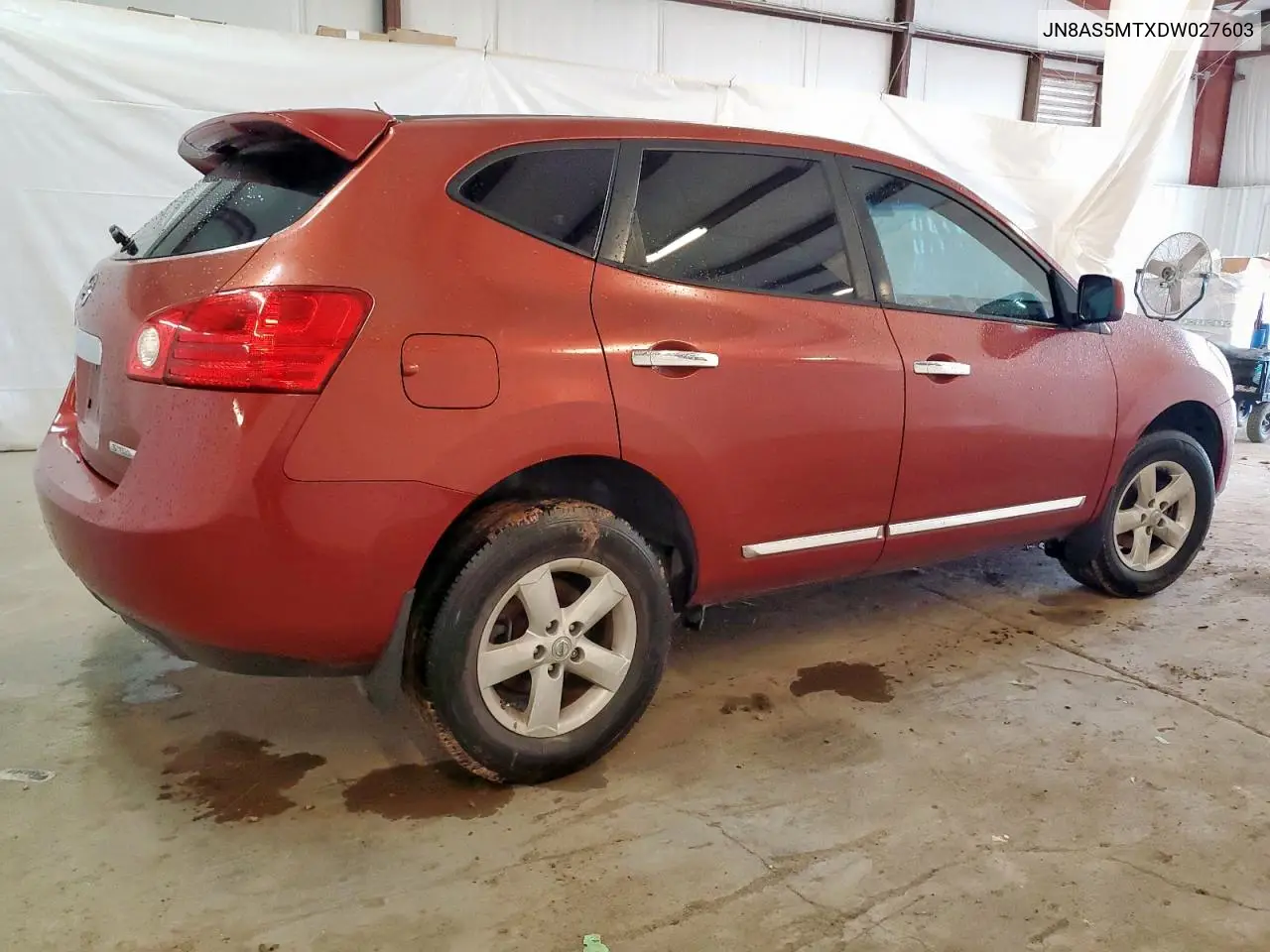 2013 Nissan Rogue S VIN: JN8AS5MTXDW027603 Lot: 62965965