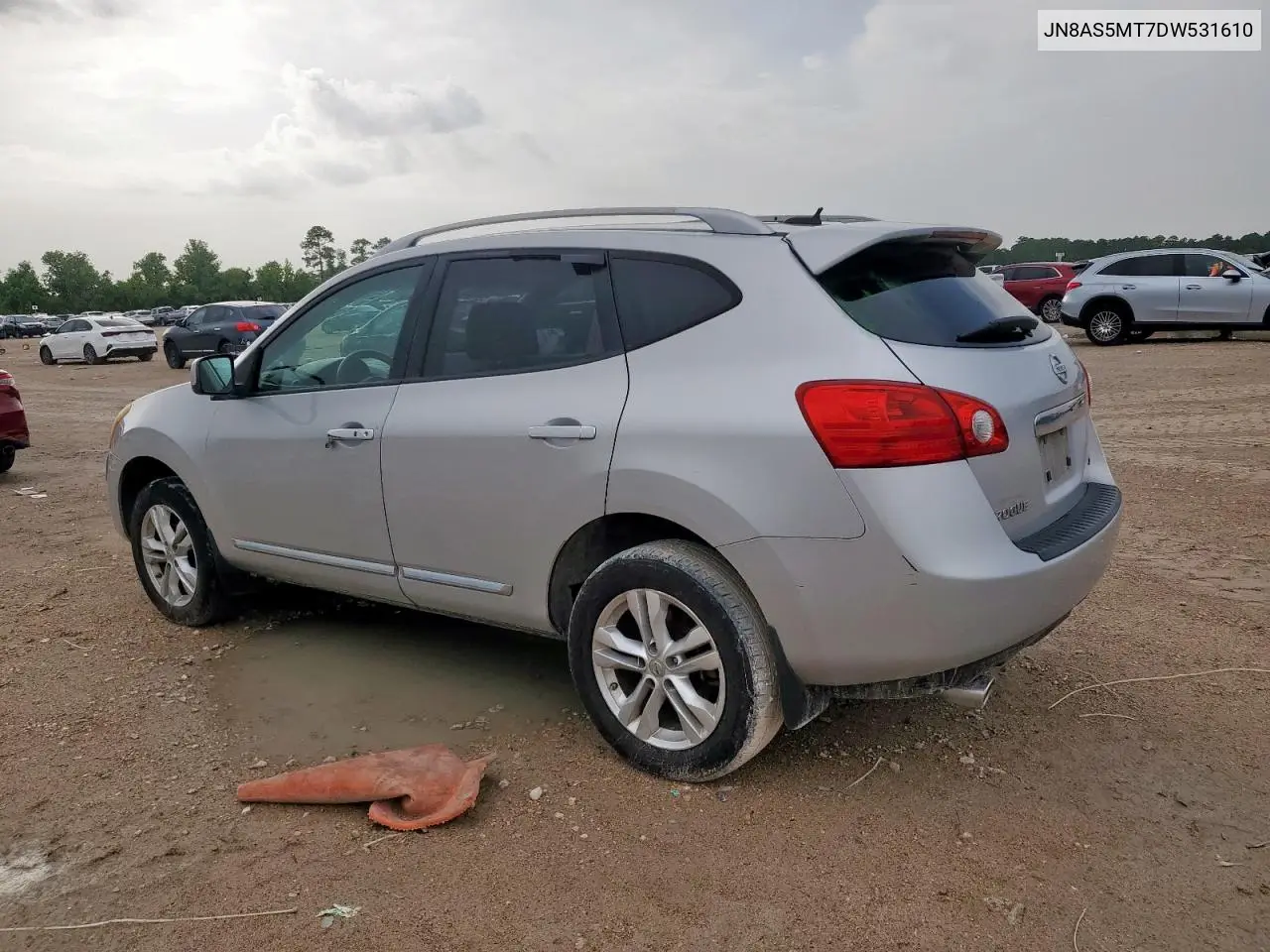2013 Nissan Rogue S VIN: JN8AS5MT7DW531610 Lot: 63063545
