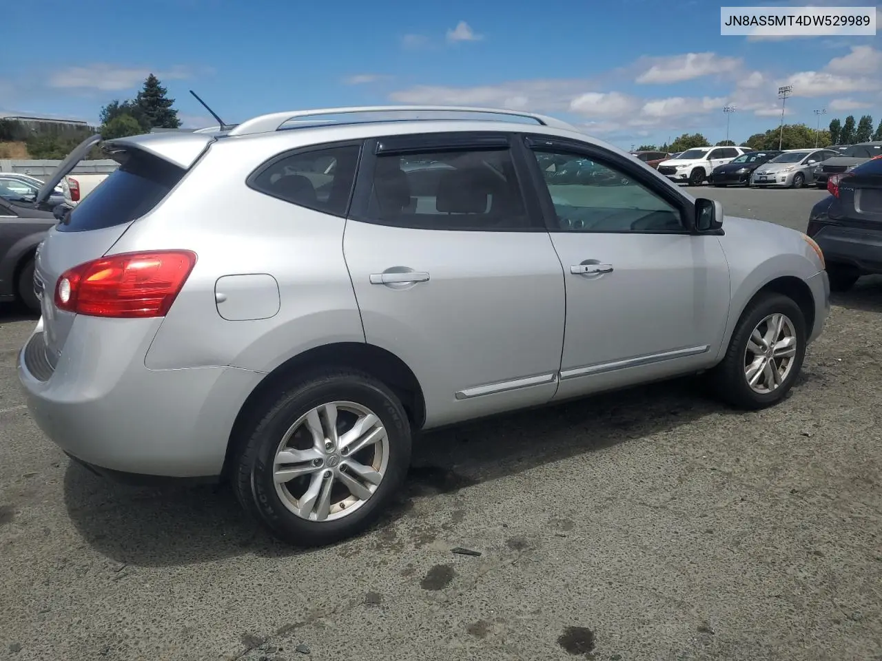 2013 Nissan Rogue S VIN: JN8AS5MT4DW529989 Lot: 64828735