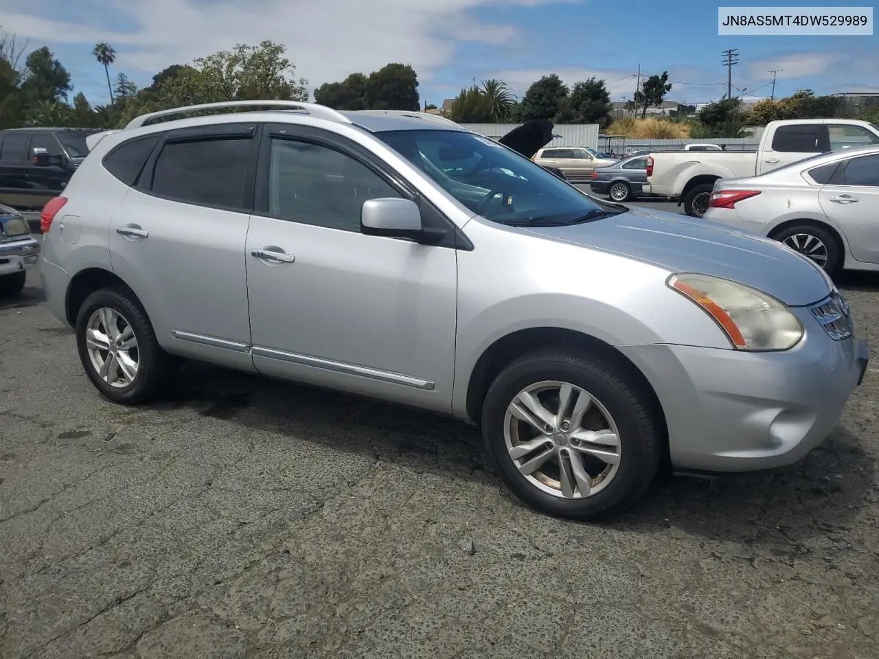 2013 Nissan Rogue S VIN: JN8AS5MT4DW529989 Lot: 64828735