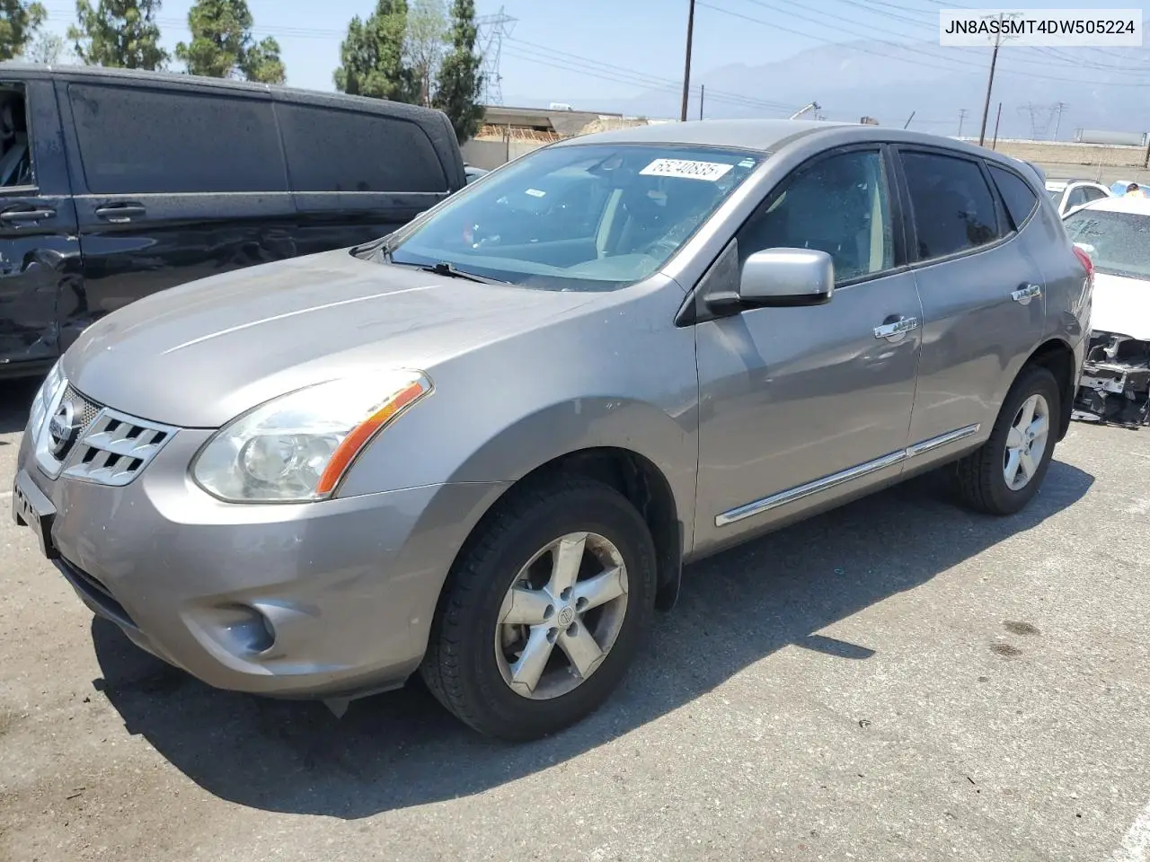 2013 Nissan Rogue S VIN: JN8AS5MT4DW505224 Lot: 65240835