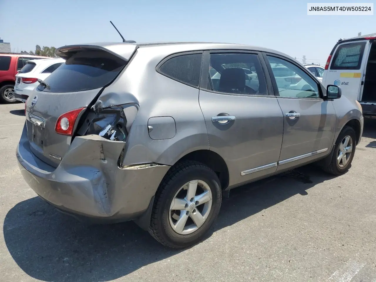 2013 Nissan Rogue S VIN: JN8AS5MT4DW505224 Lot: 65240835