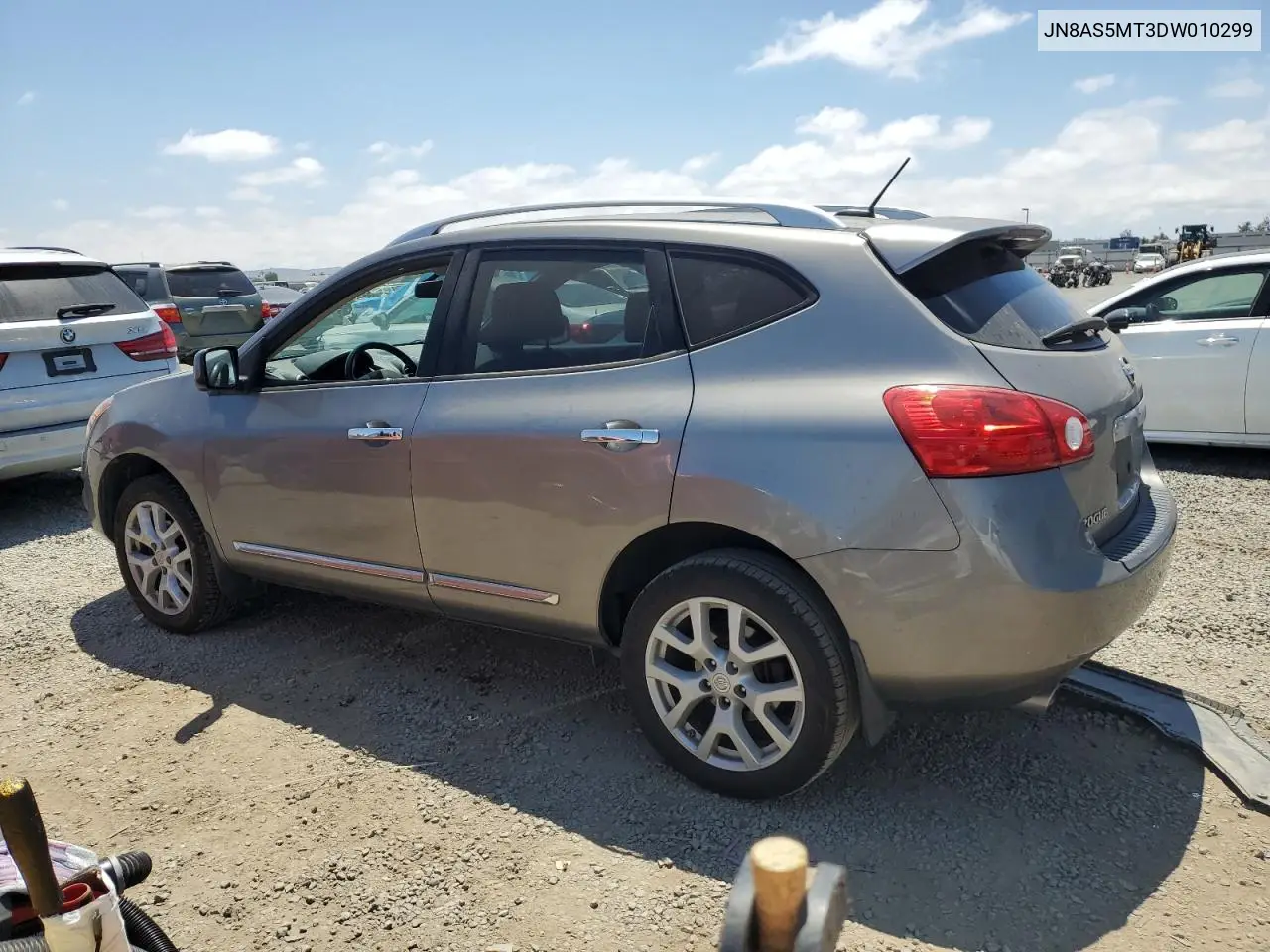 2013 Nissan Rogue S VIN: JN8AS5MT3DW010299 Lot: 65852705