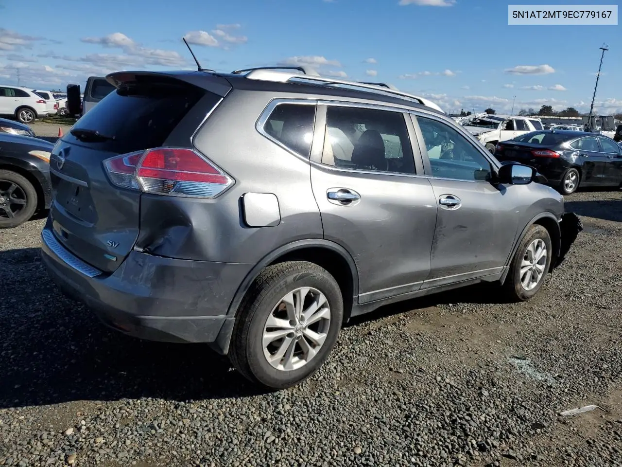 2014 Nissan Rogue S VIN: 5N1AT2MT9EC779167 Lot: 44569585