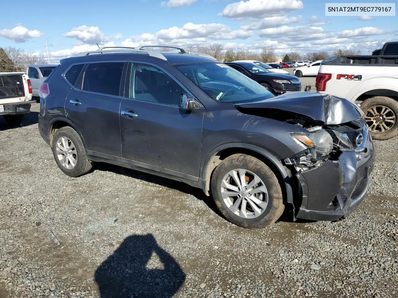 2014 Nissan Rogue S VIN: 5N1AT2MT9EC779167 Lot: 44569585