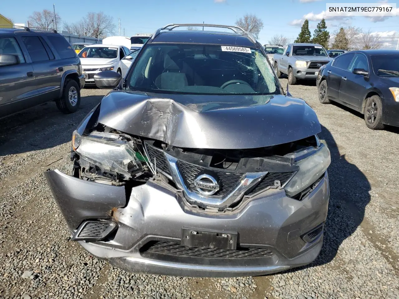 2014 Nissan Rogue S VIN: 5N1AT2MT9EC779167 Lot: 44569585