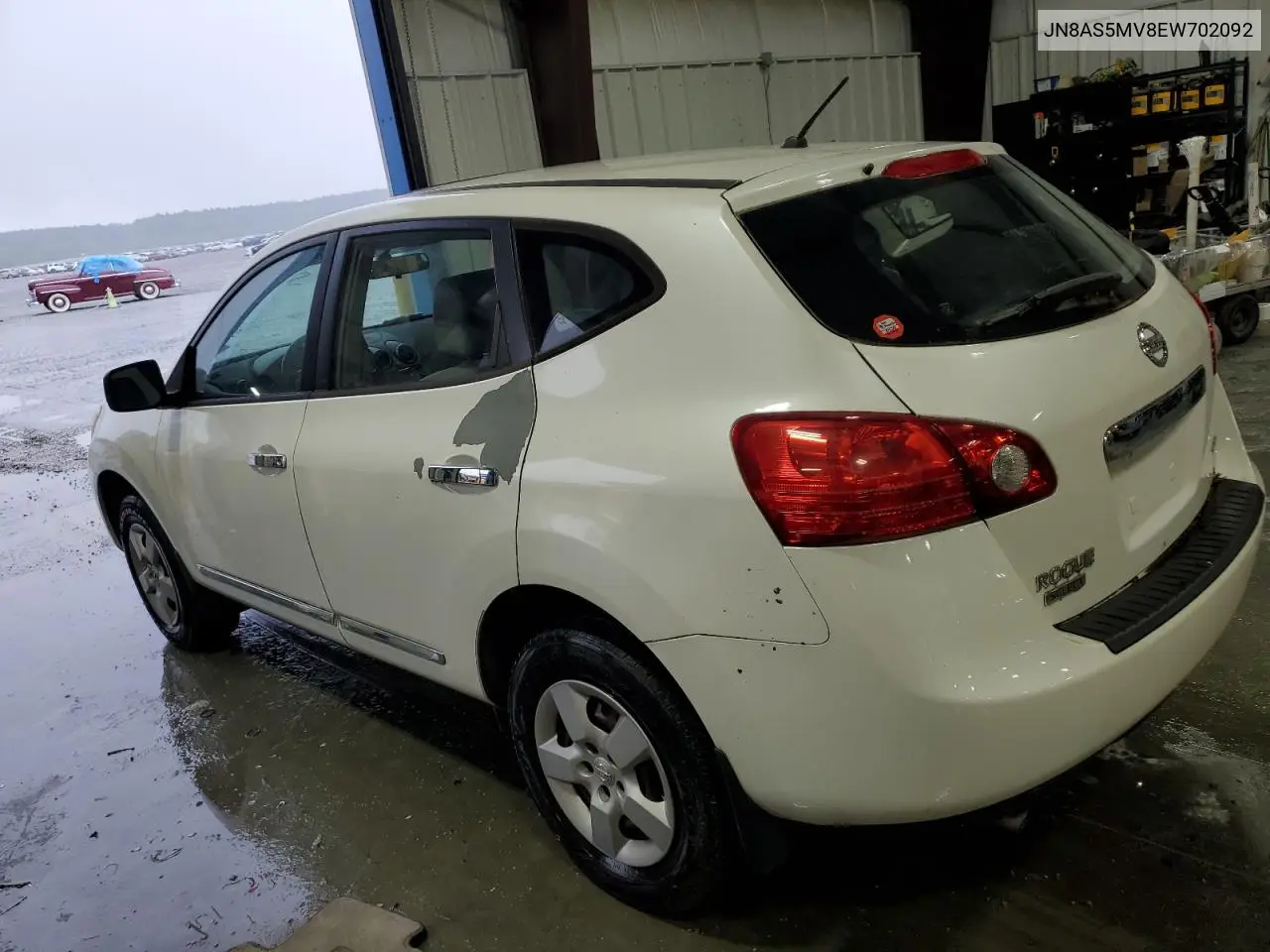 2014 Nissan Rogue Select S VIN: JN8AS5MV8EW702092 Lot: 56689865