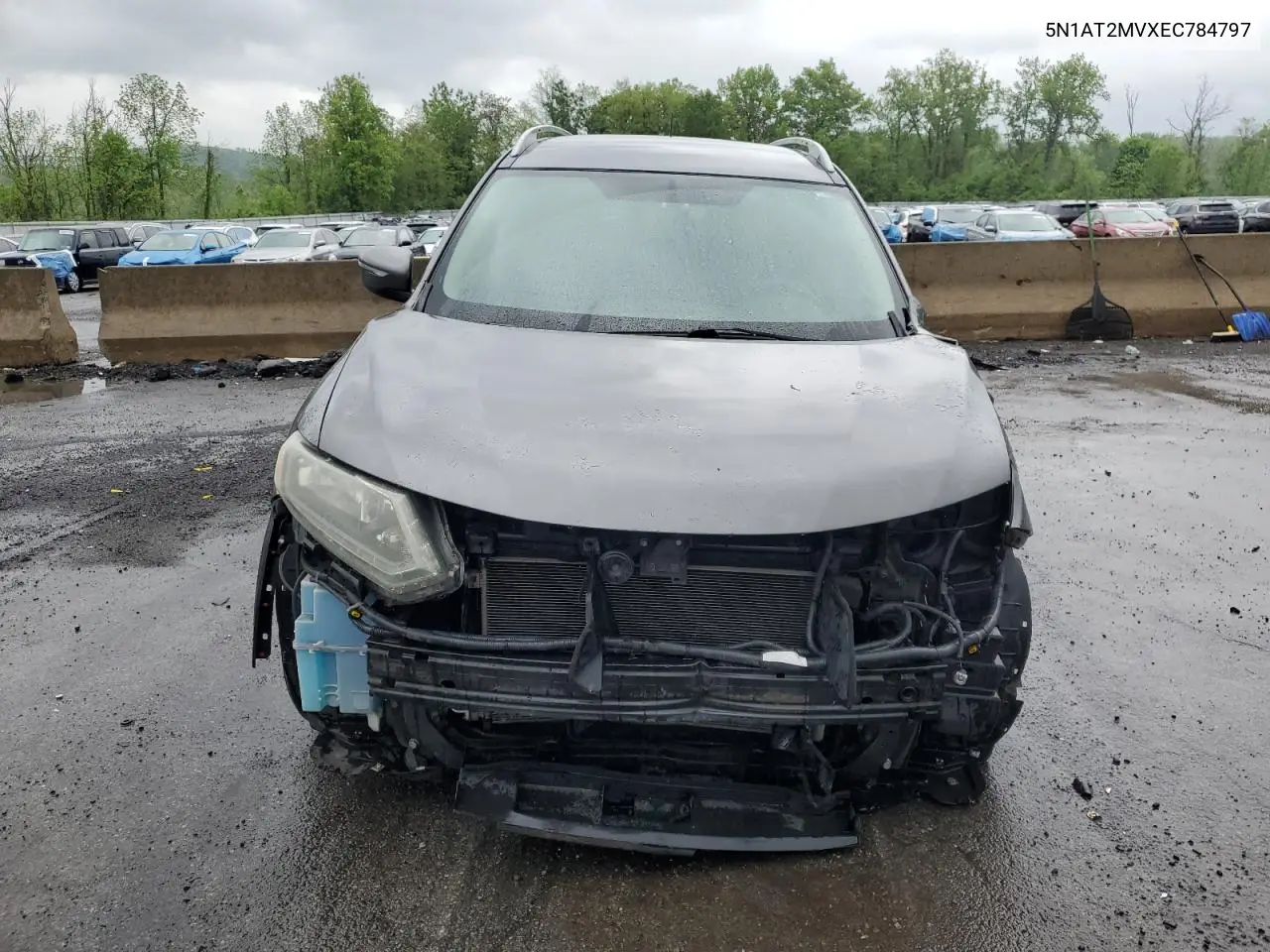 2014 Nissan Rogue S VIN: 5N1AT2MVXEC784797 Lot: 56858385
