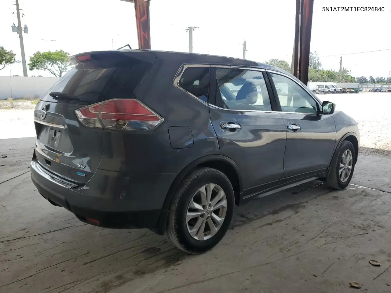 2014 Nissan Rogue S VIN: 5N1AT2MT1EC826840 Lot: 62064805