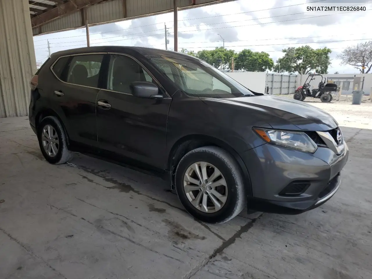 2014 Nissan Rogue S VIN: 5N1AT2MT1EC826840 Lot: 62064805