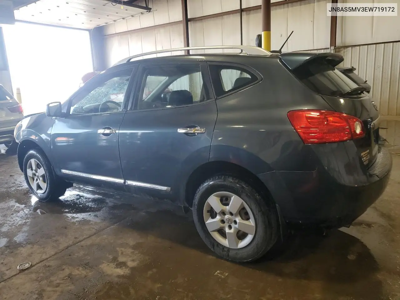 2014 Nissan Rogue Select S VIN: JN8AS5MV3EW719172 Lot: 62218685
