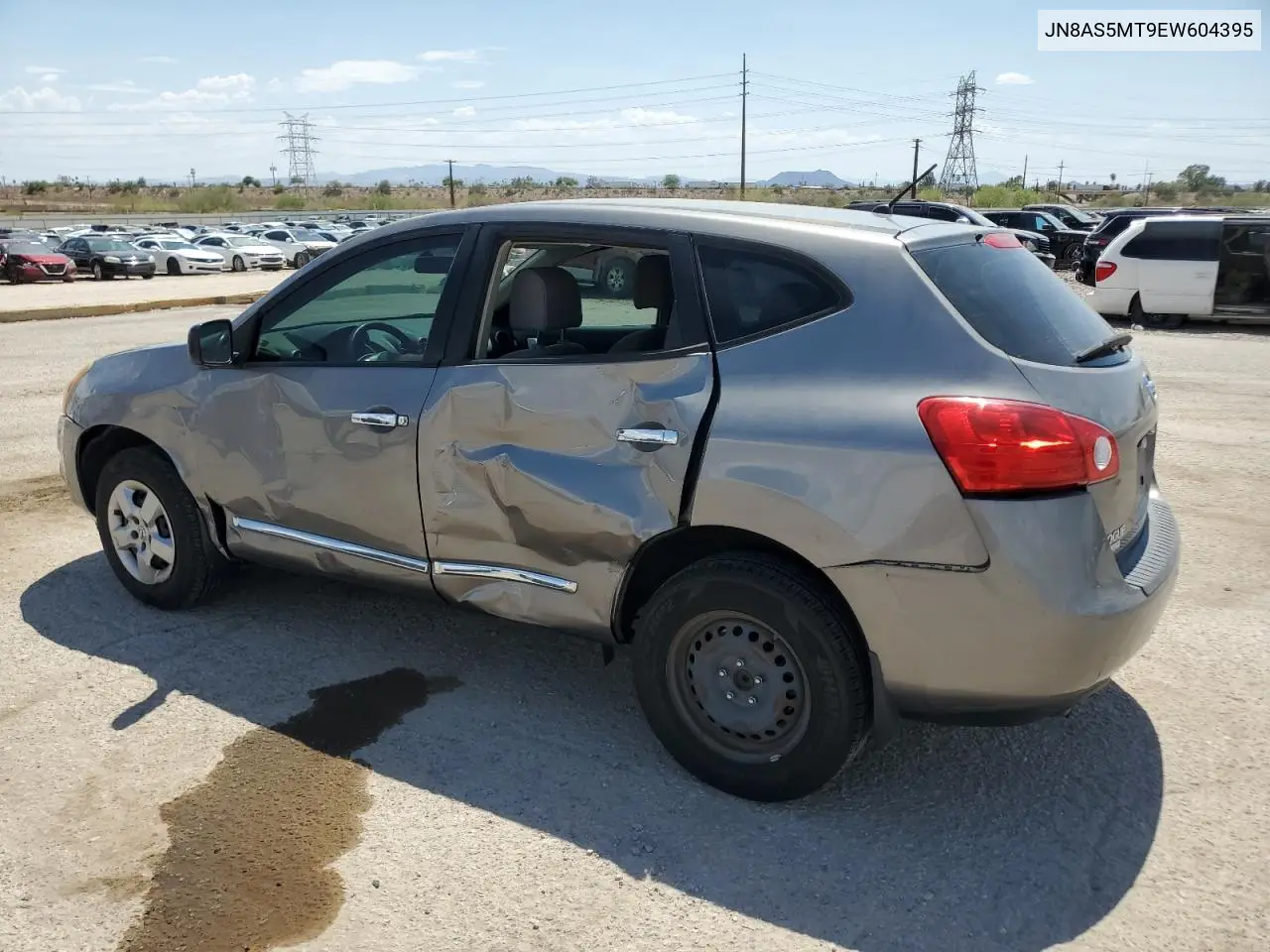 2014 Nissan Rogue Select S VIN: JN8AS5MT9EW604395 Lot: 63000755