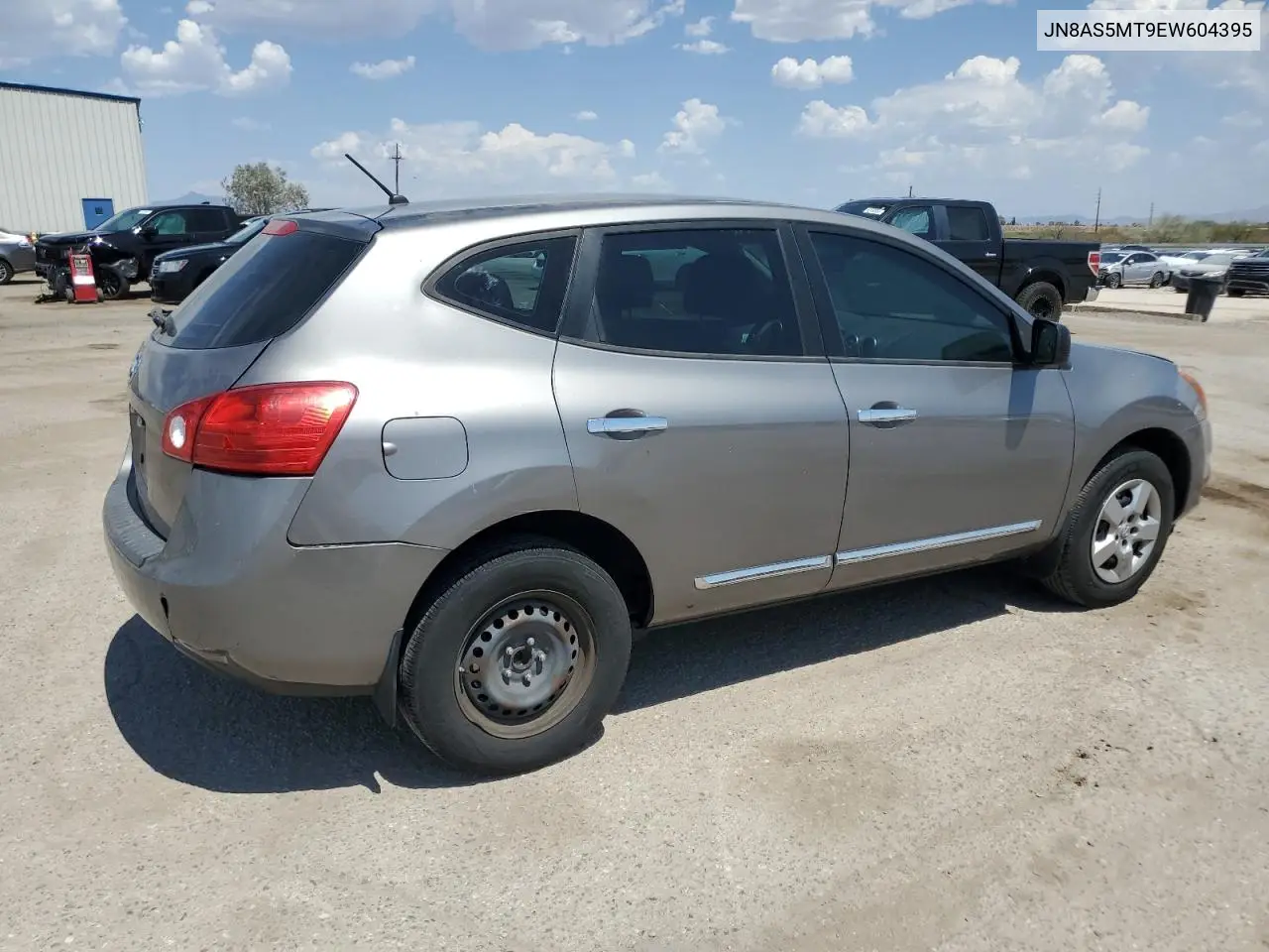 2014 Nissan Rogue Select S VIN: JN8AS5MT9EW604395 Lot: 63000755