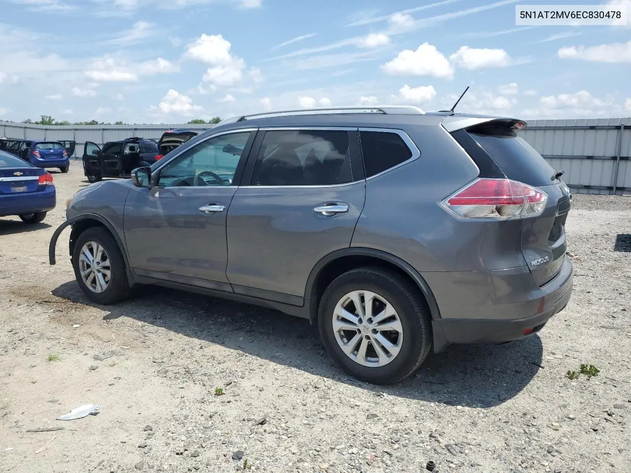 2014 Nissan Rogue S VIN: 5N1AT2MV6EC830478 Lot: 63189895