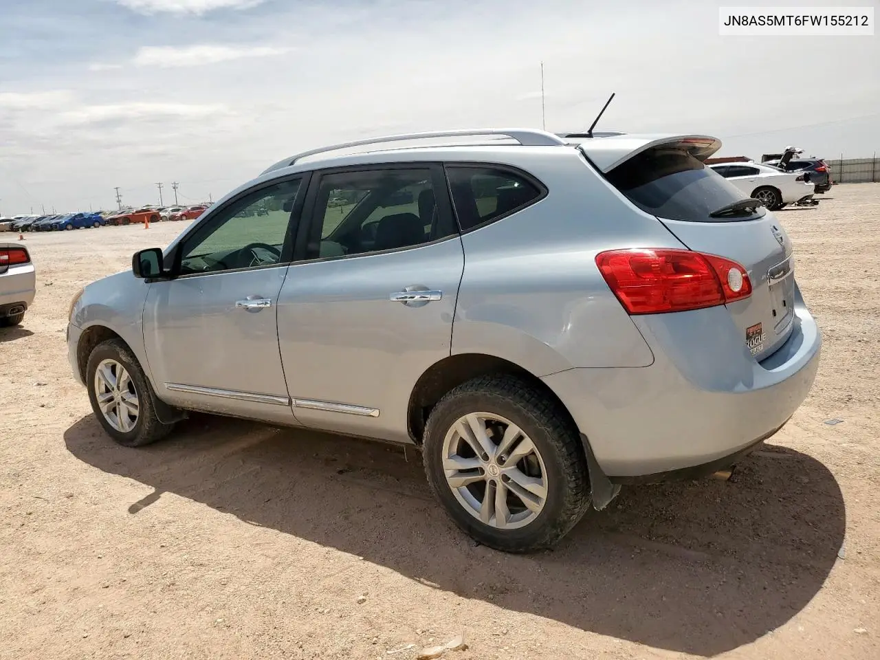 2015 Nissan Rogue Select S VIN: JN8AS5MT6FW155212 Lot: 56424505