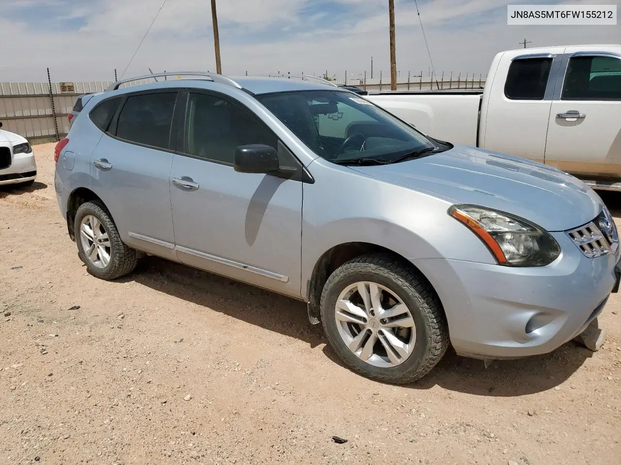 2015 Nissan Rogue Select S VIN: JN8AS5MT6FW155212 Lot: 56424505