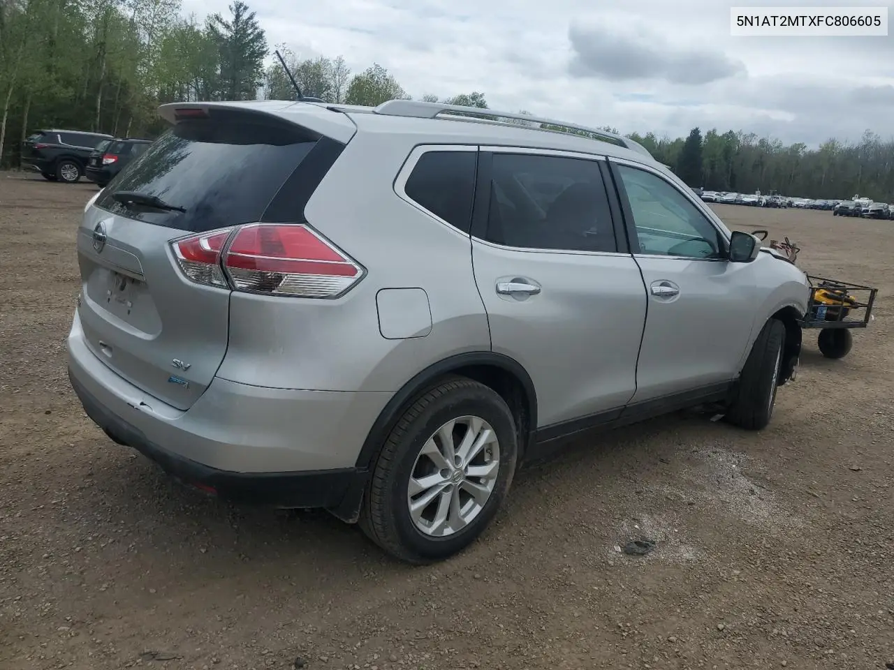 5n1at2mtxfc806605 5N1AT2MTXFC806605 2015 Nissan Rogue S