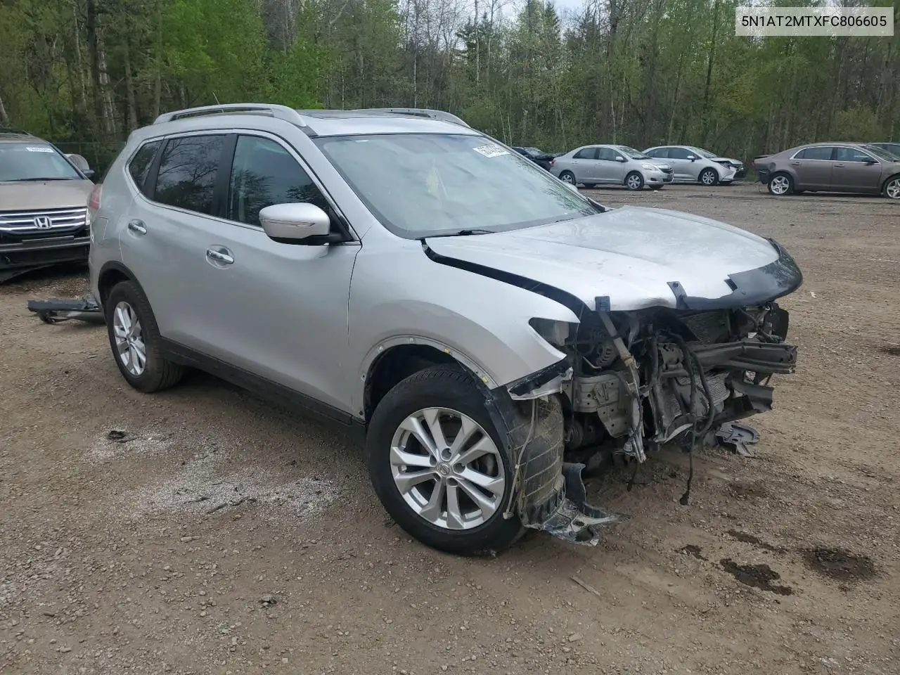 5n1at2mtxfc806605 5N1AT2MTXFC806605 2015 Nissan Rogue S