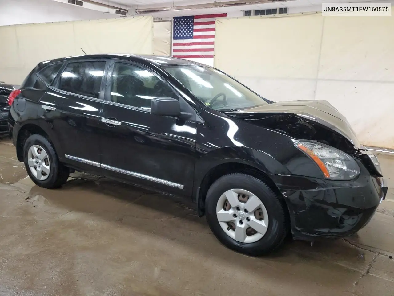 2015 Nissan Rogue Select S VIN: JN8AS5MT1FW160575 Lot: 56848945