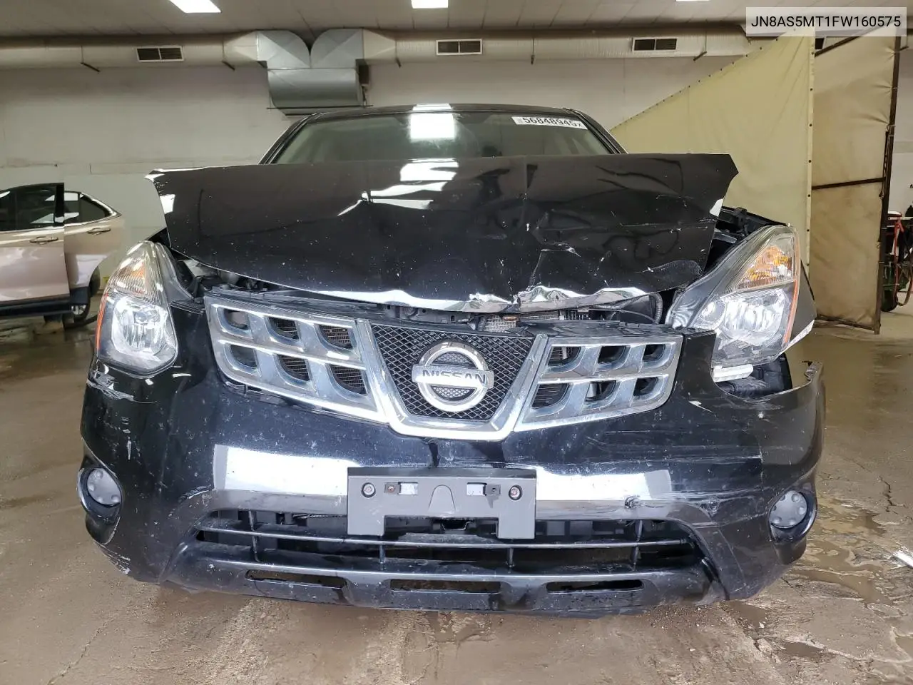 2015 Nissan Rogue Select S VIN: JN8AS5MT1FW160575 Lot: 56848945