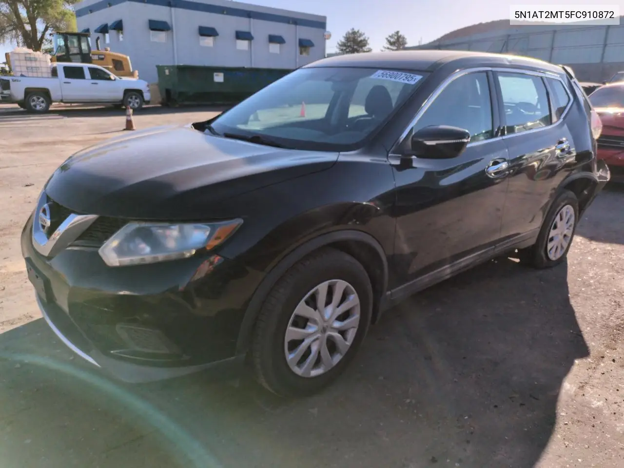 2015 Nissan Rogue S VIN: 5N1AT2MT5FC910872 Lot: 56900795