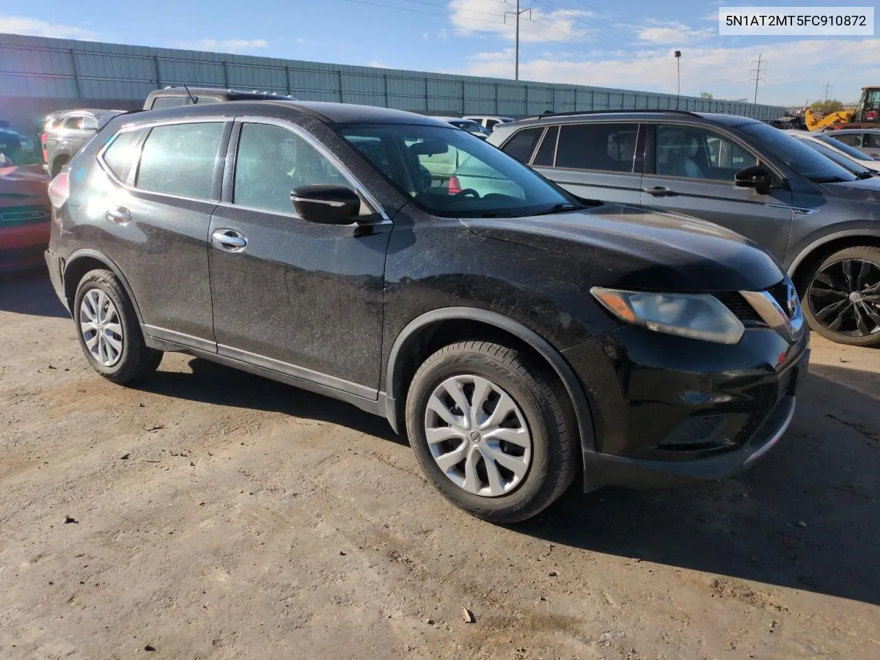 2015 Nissan Rogue S VIN: 5N1AT2MT5FC910872 Lot: 56900795