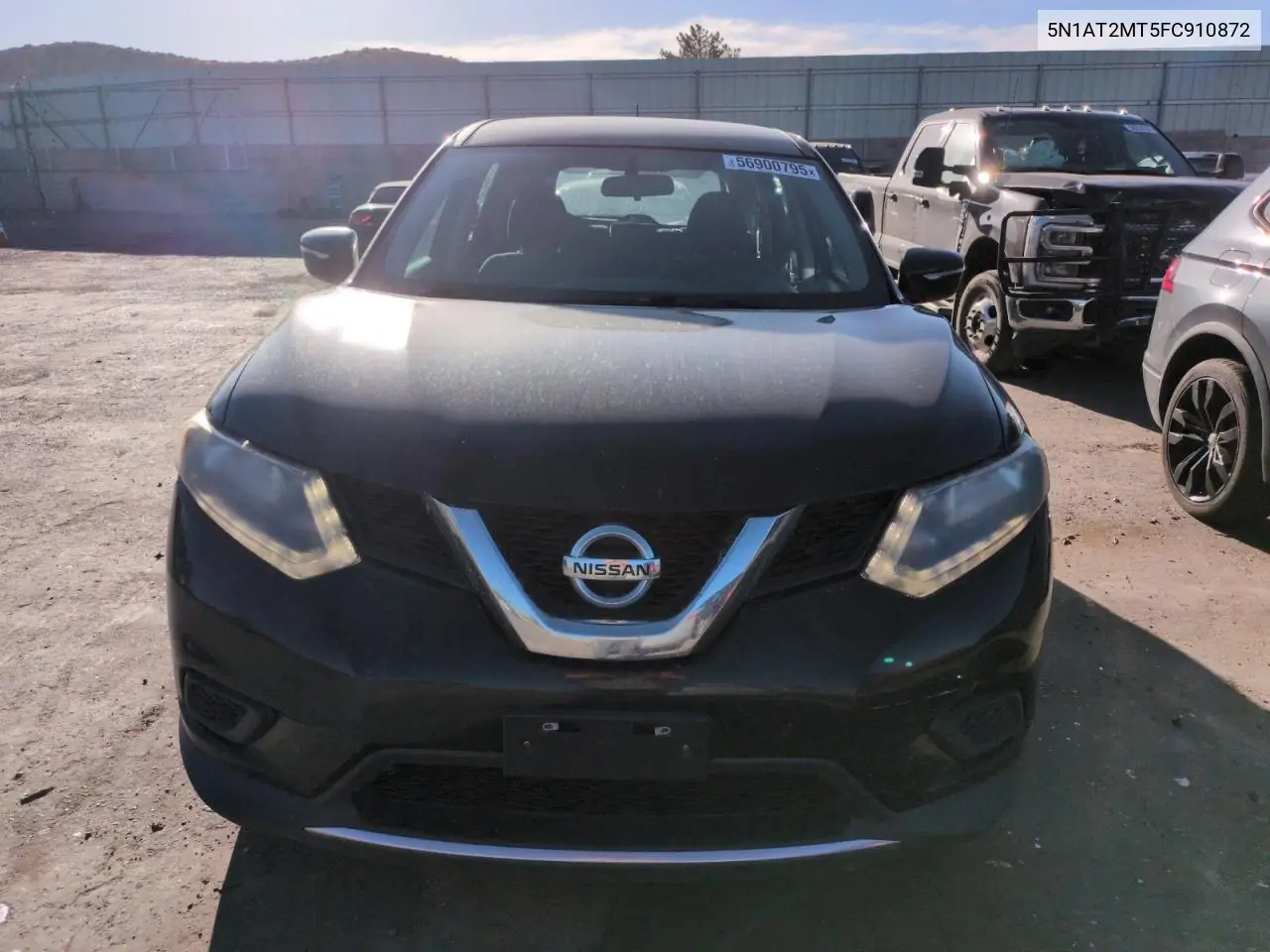 2015 Nissan Rogue S VIN: 5N1AT2MT5FC910872 Lot: 56900795