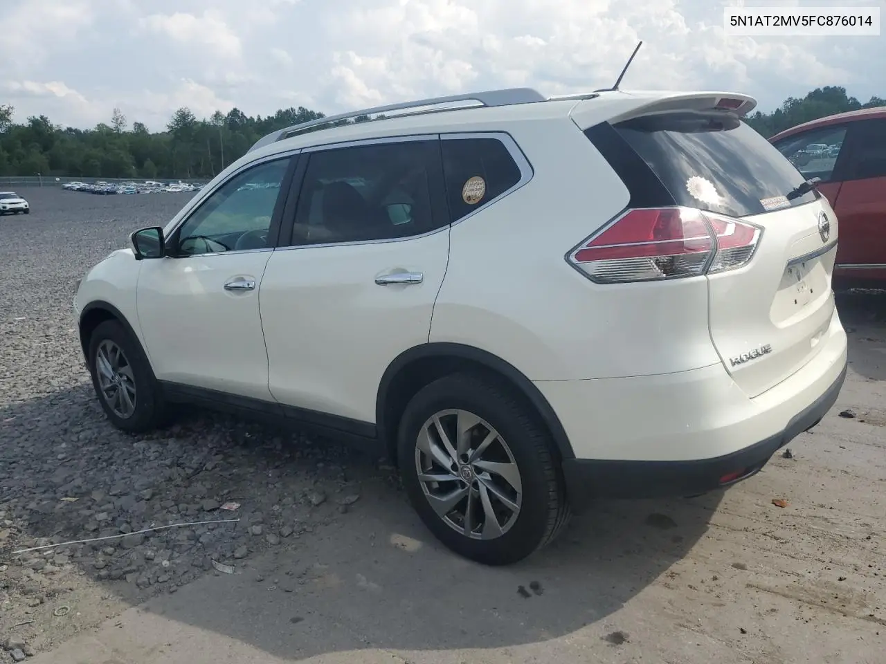 2015 Nissan Rogue S VIN: 5N1AT2MV5FC876014 Lot: 62643205