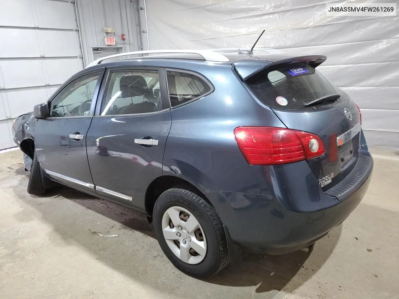 2015 Nissan Rogue Select S VIN: JN8AS5MV4FW261269 Lot: 62737065
