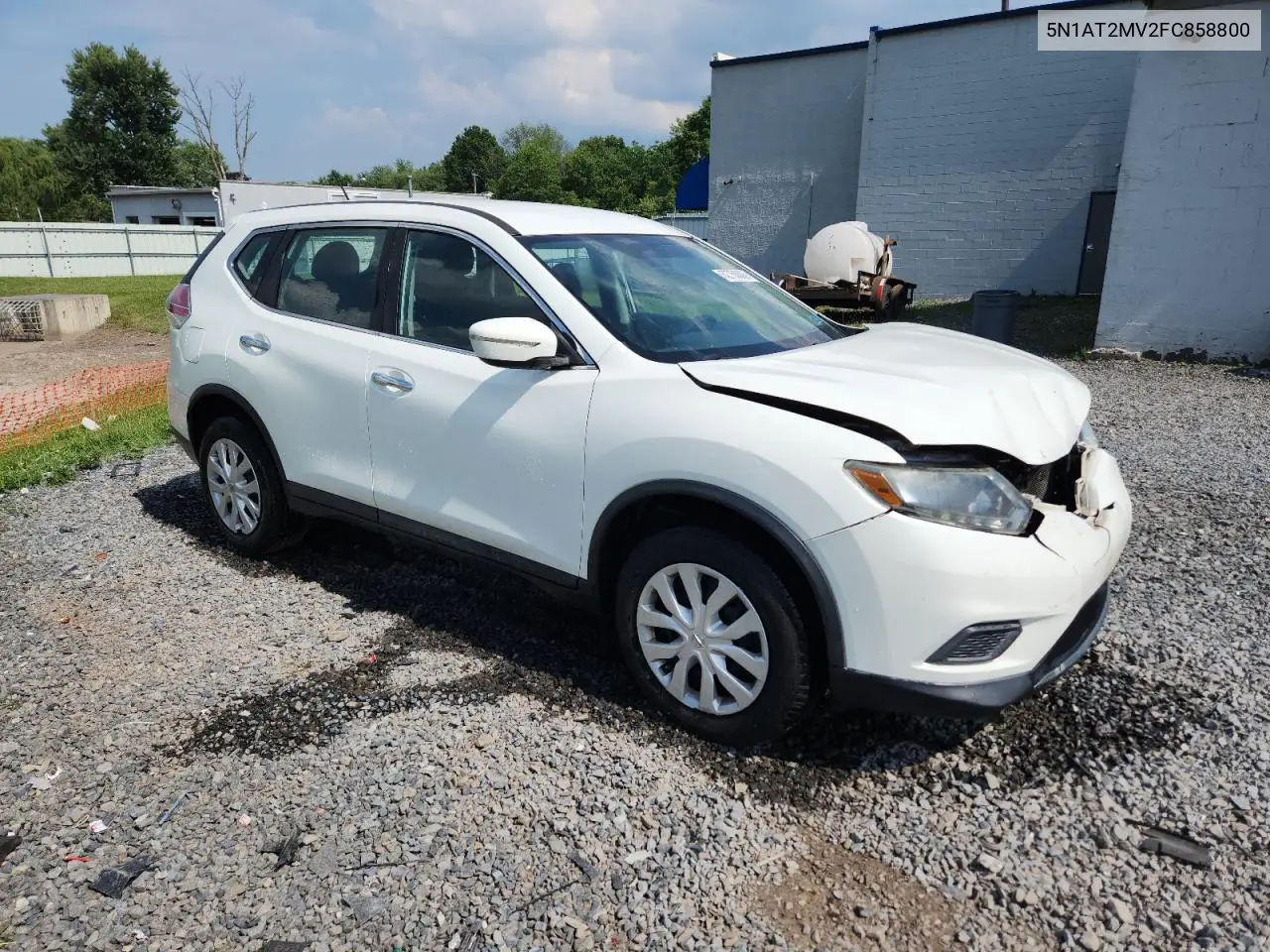 2015 Nissan Rogue S VIN: 5N1AT2MV2FC858800 Lot: 62750085