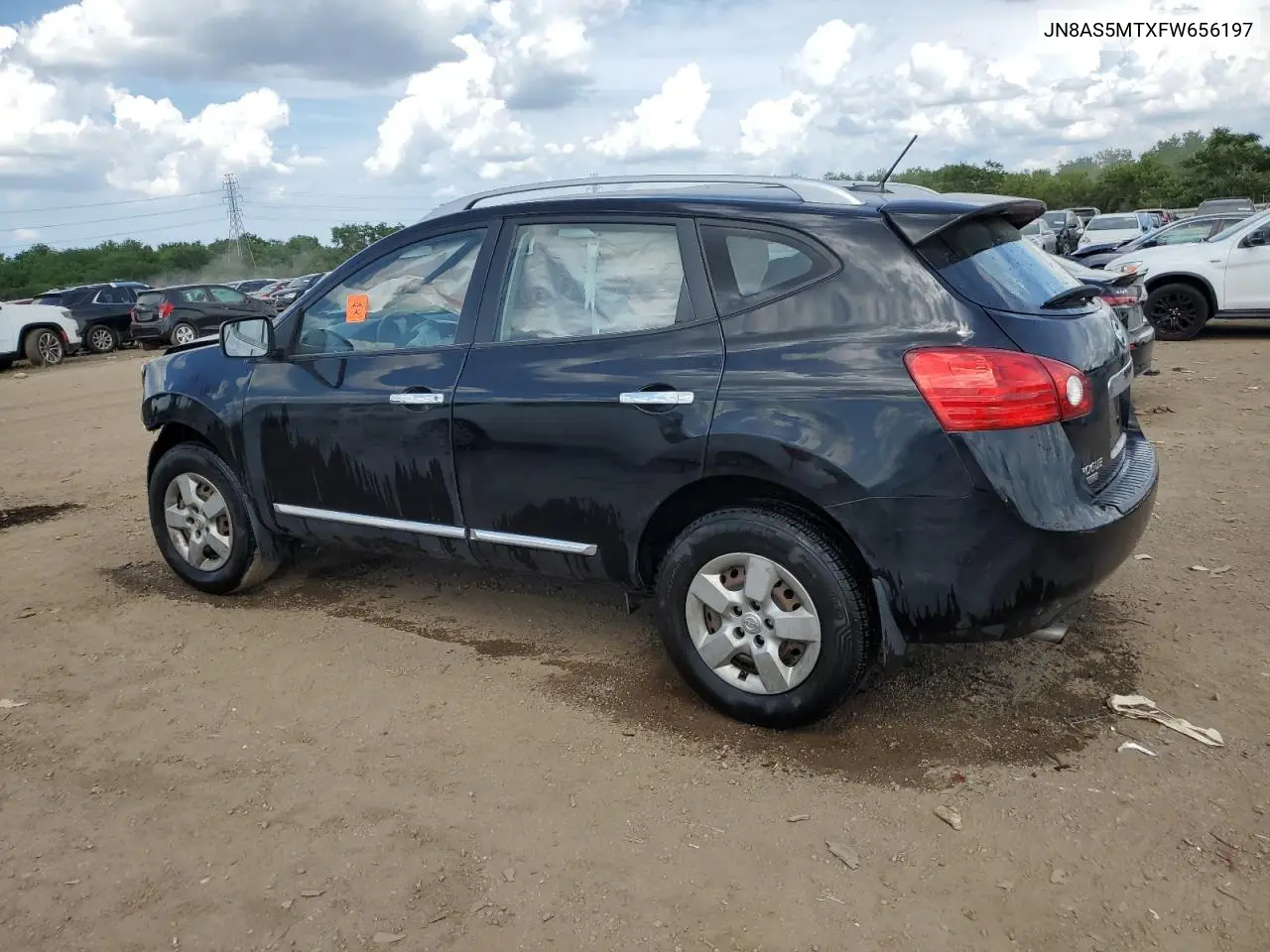 2015 Nissan Rogue Select S VIN: JN8AS5MTXFW656197 Lot: 62986405