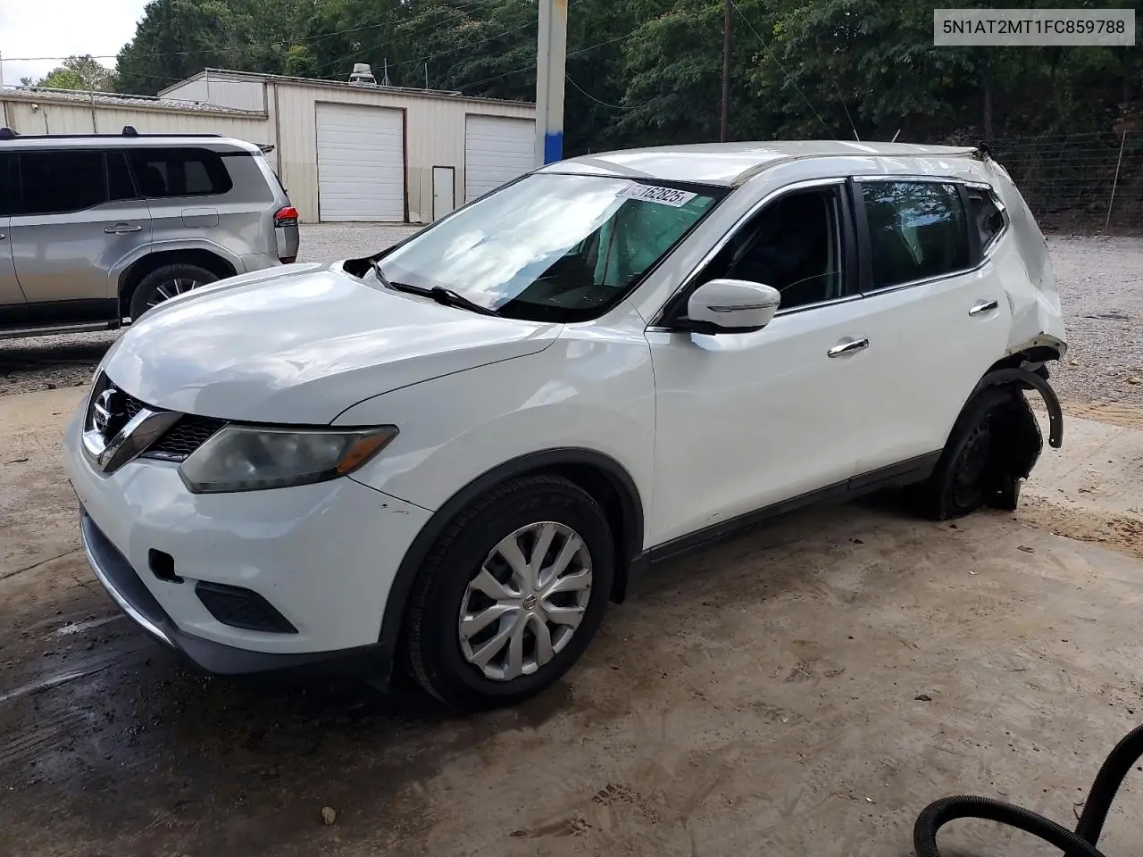 2015 Nissan Rogue S VIN: 5N1AT2MT1FC859788 Lot: 63162825