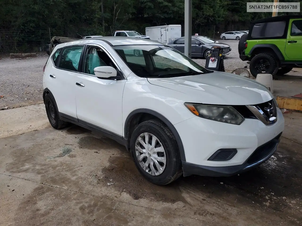 2015 Nissan Rogue S VIN: 5N1AT2MT1FC859788 Lot: 63162825