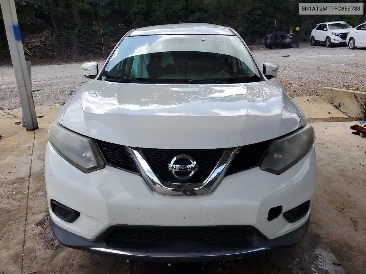 2015 Nissan Rogue S VIN: 5N1AT2MT1FC859788 Lot: 63162825