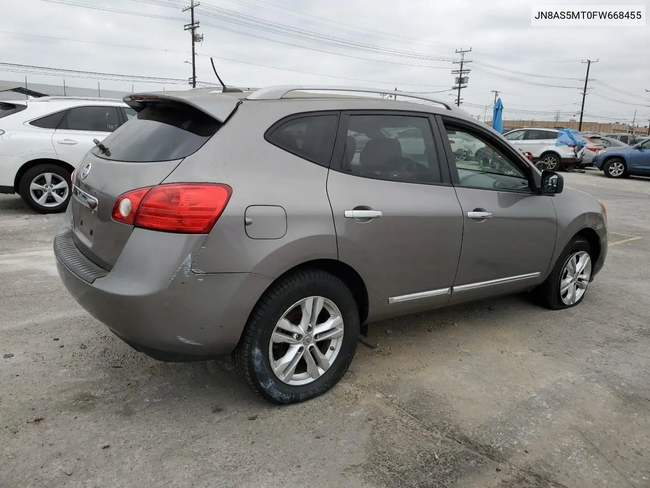 2015 Nissan Rogue Select S VIN: JN8AS5MT0FW668455 Lot: 65542045