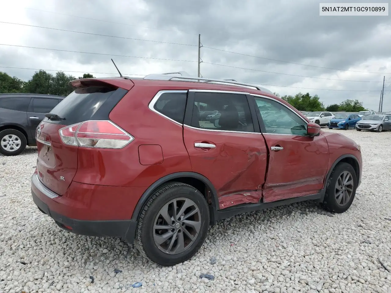 5n1at2mt1gc910899 5N1AT2MT1GC910899 2016 Nissan Rogue S