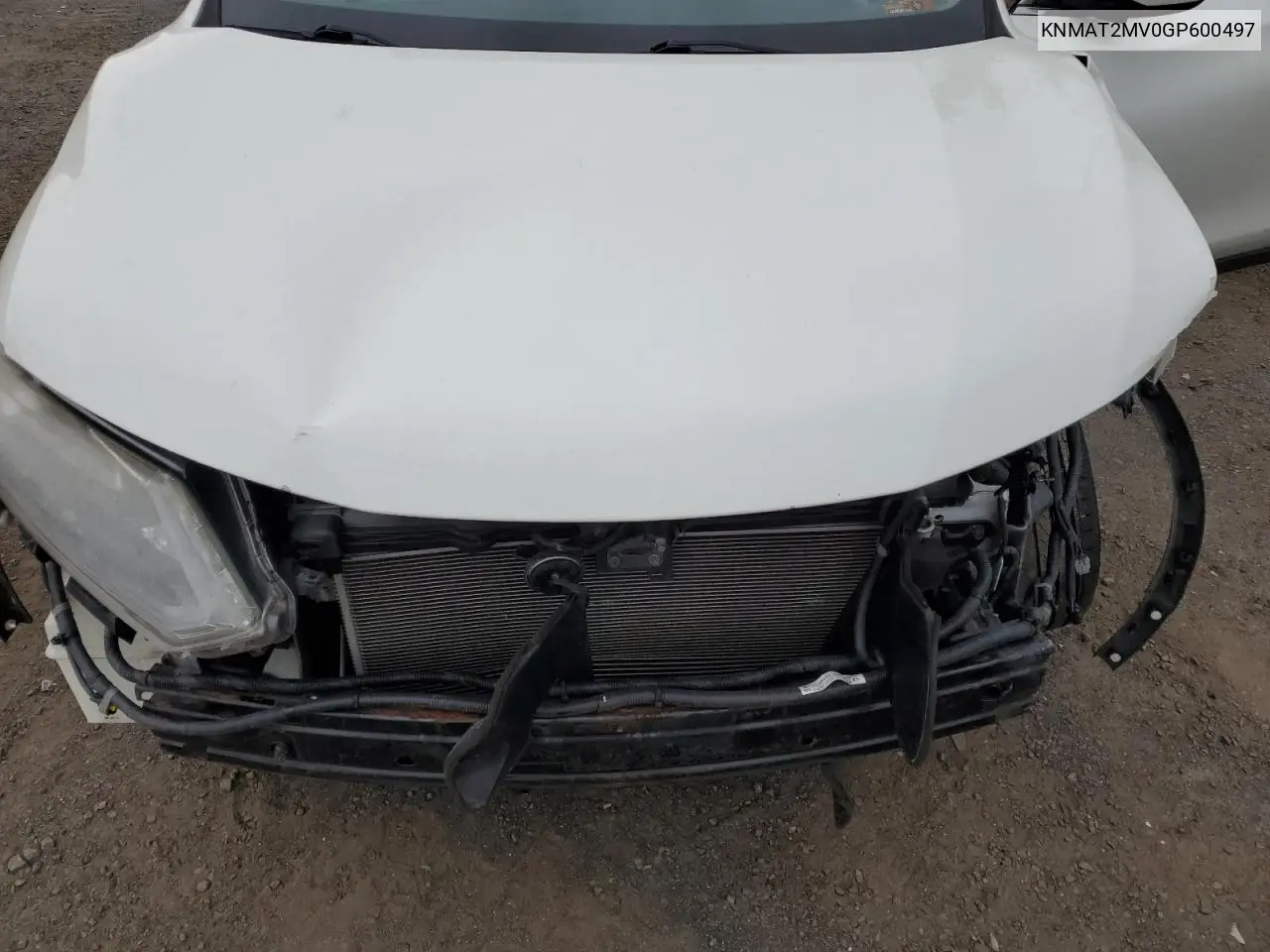2016 Nissan Rogue S VIN: KNMAT2MV0GP600497 Lot: 56478555