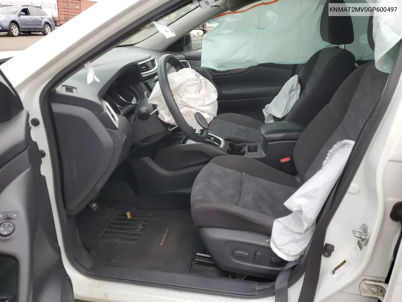 2016 Nissan Rogue S VIN: KNMAT2MV0GP600497 Lot: 56478555