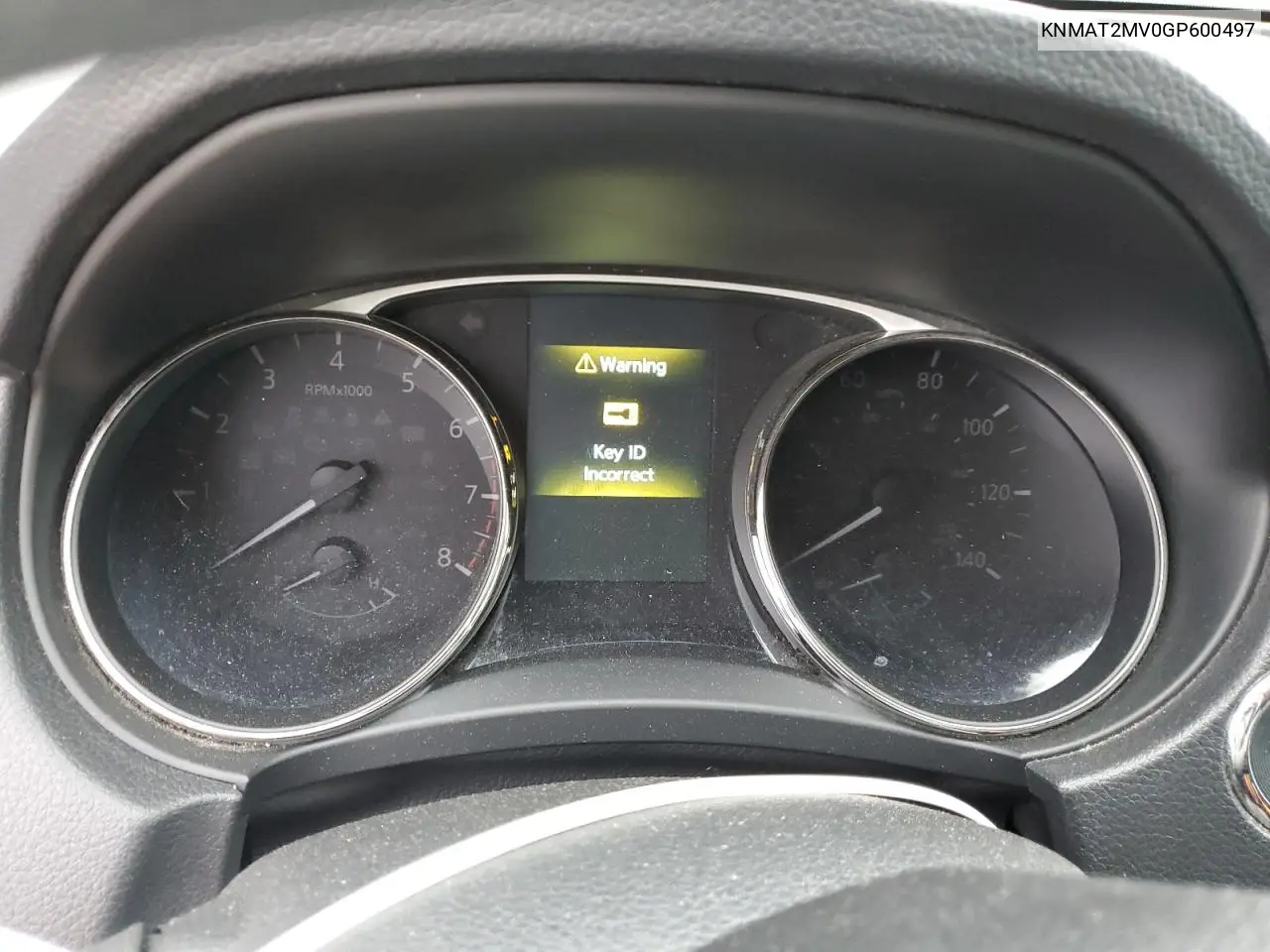 2016 Nissan Rogue S VIN: KNMAT2MV0GP600497 Lot: 56478555